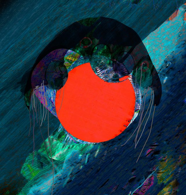 Alex Fischer, Jelly Portrait, 2013, 27&times;25.7 inch digital lightjet